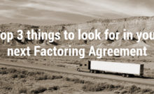 Freight Factoring | Finance Image