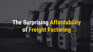 Freight Factoring Affordable